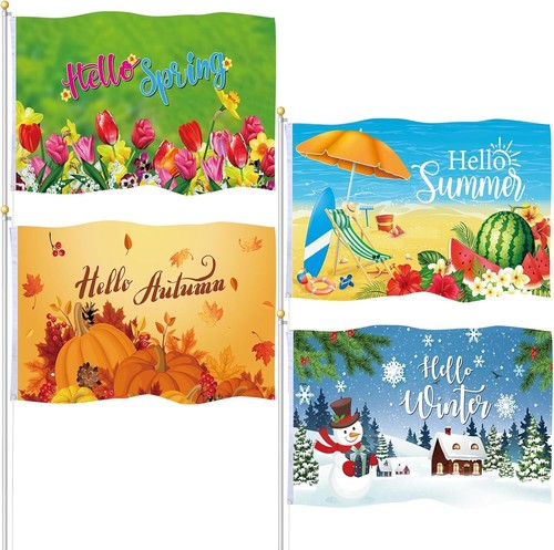 Pcs garden flag - 4, x